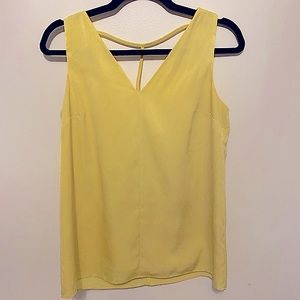 Bar III vibrant yellow soft blouse